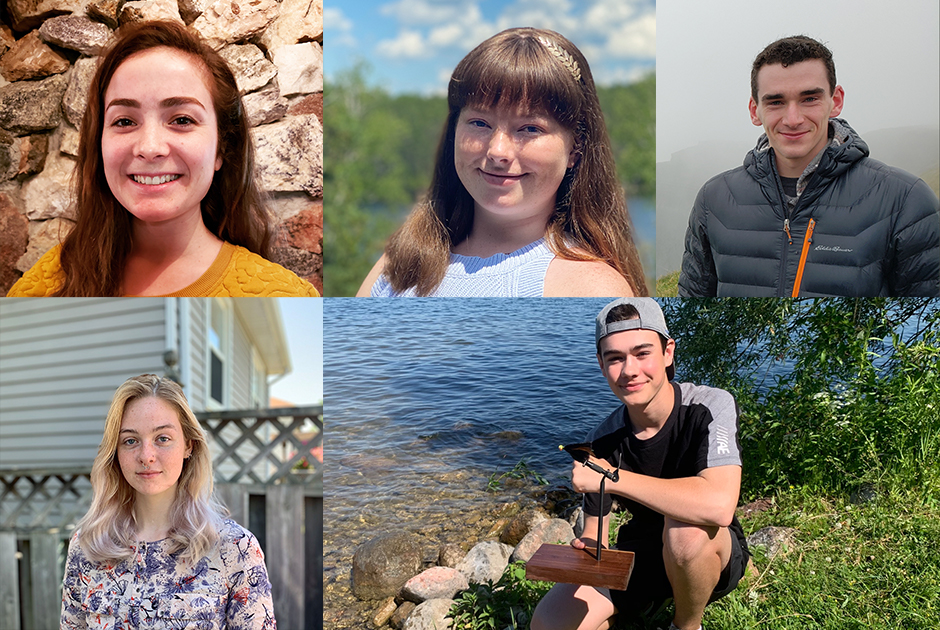 five youth from 2020 Summer Company Launch