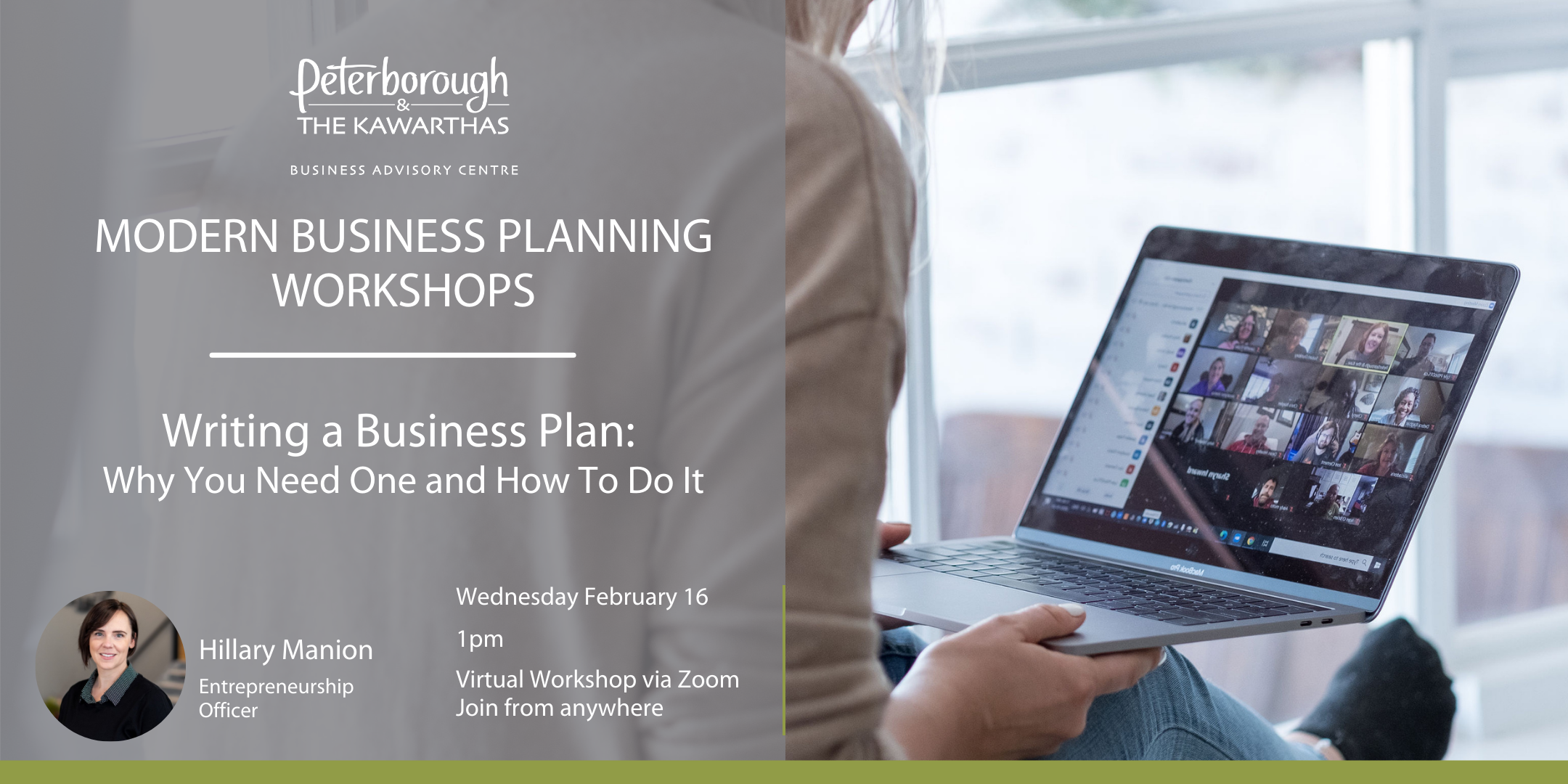 Modern Business Planning Workshops Writing a Business Plan: Why You Need One and How to Do It
