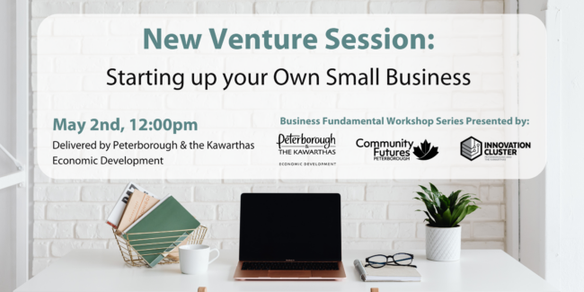 Graphic for New Venture Session workshop