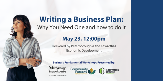 Graphic for Writing a Business Plan workshop