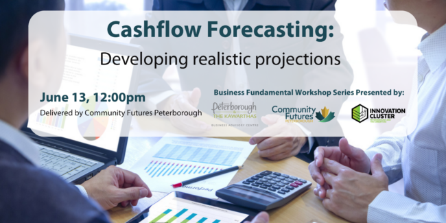 Graphic for Cashflow Forecasting workshop