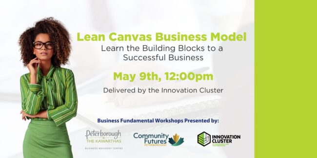 Graphic for Lean Canvas Business Model workshop